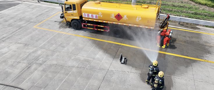 安全生产月   华亿（中国）官方在行动  石黄分公司开展火灾及应急疏散综合演练